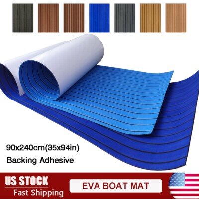 #ad Multi Type Marine Flooring Mat EVA Foam Boat Decking Self Adhesive Swim Deck Pad $100.00