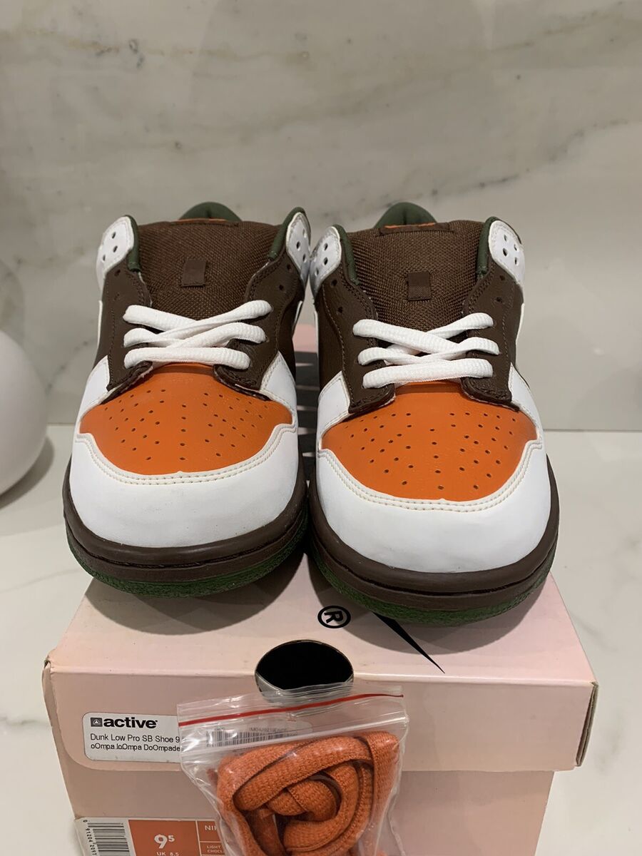 DS 2005 NIKE DUNK LOW PRO SB OOMPA LOOMPA 304292-228 SIZE DS 2005 NIKE DUNK LOW PRO SB OOMPA LOOMPA 304292-228 SIZE