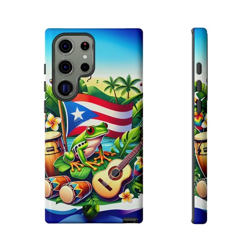 Custodia telefono Tropical Porto Rico - design rana colorata, regalo per Boricua, - Foto 59 di 106