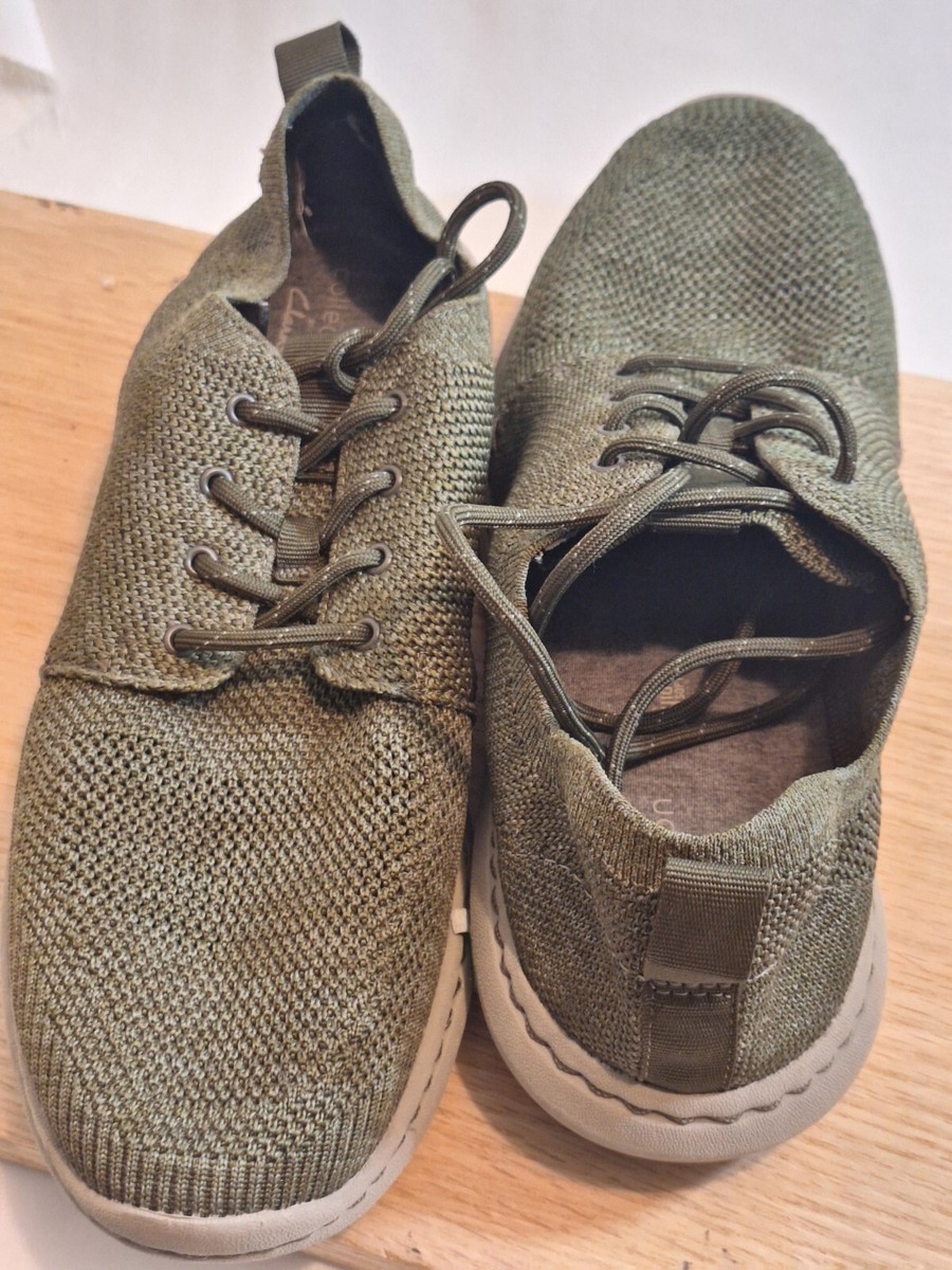 Casual Shoes Clarks Olive Green Shoes Buy Clarks Men Lace Up