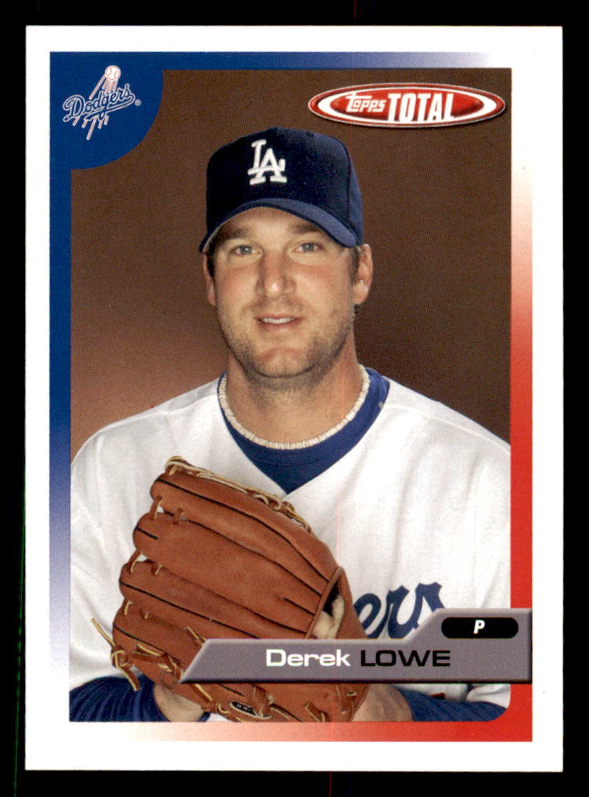 2005 Topps Total  #133 Derek Lowe Los Angeles Dodgers