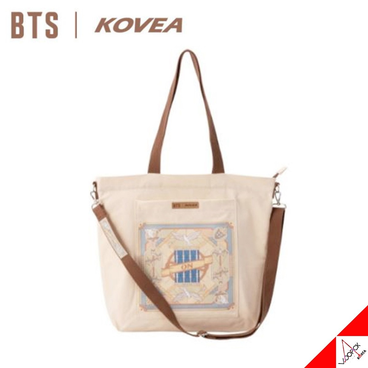 BTS X KOVEA BTS-ON Collaboration Eco Bag Limited Edition Camping