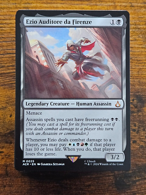 Custom Commander Deck ~ Assassins ~ Ezio Auditore da Firenze ~ 100 Card EDH Deck | eBay Custom Commander Deck ~ Assassins ~ Ezio Auditore da Firenze ~ 100 Card EDH Deck | eBay