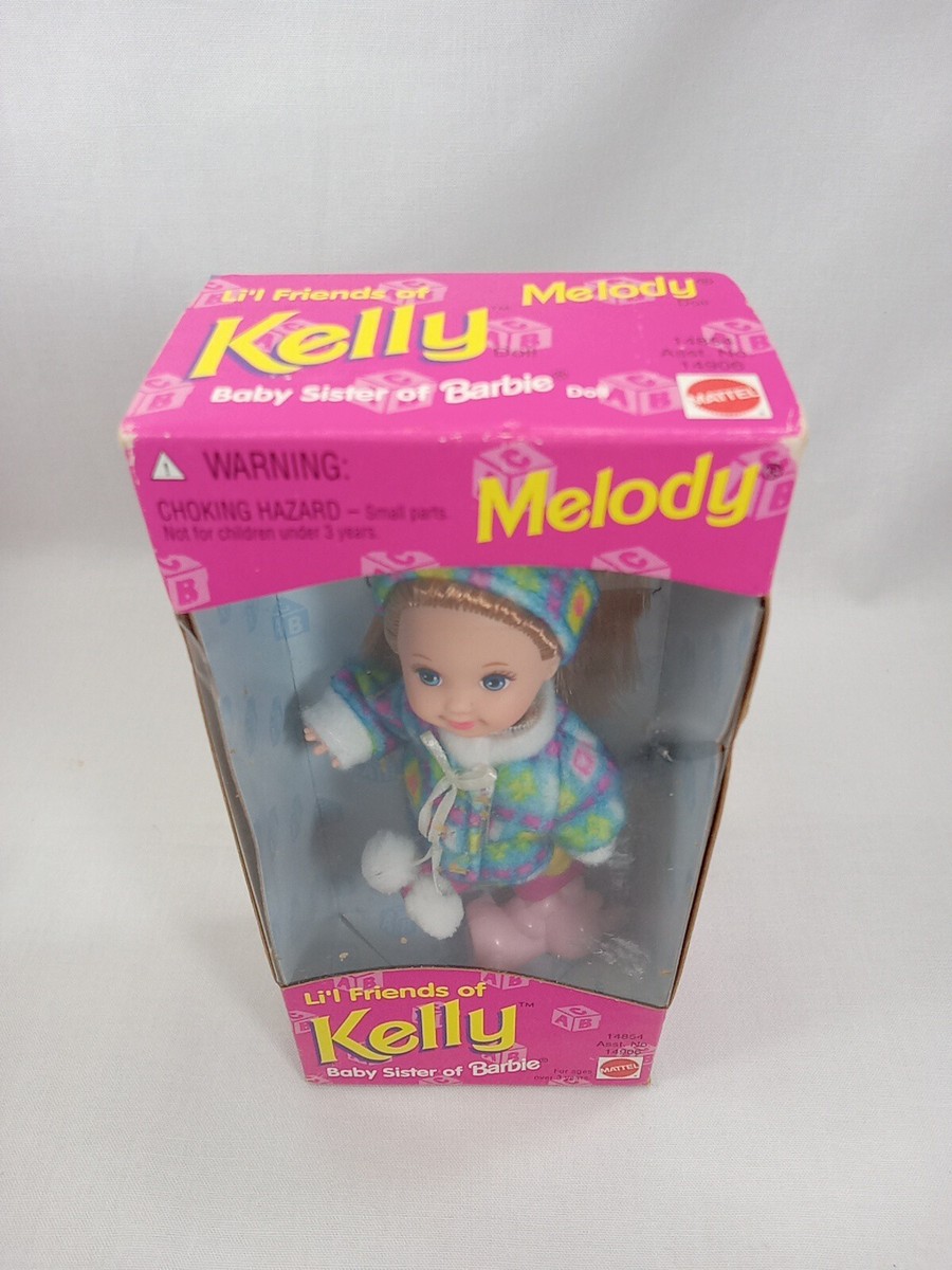 Li'l Friends of Kelly Snow Bunny MELODY Barbie 14906 Mattel