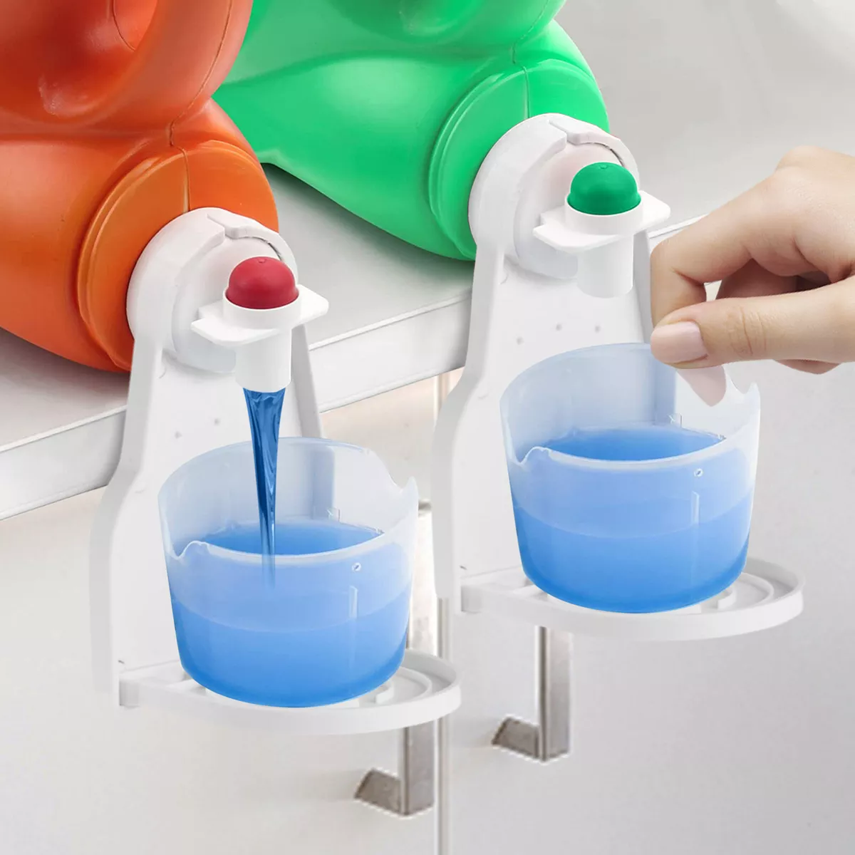 Laundry Detergent Cup Holder Pack of 2 Detergent Drip Catcher Drip Tray  Catcher