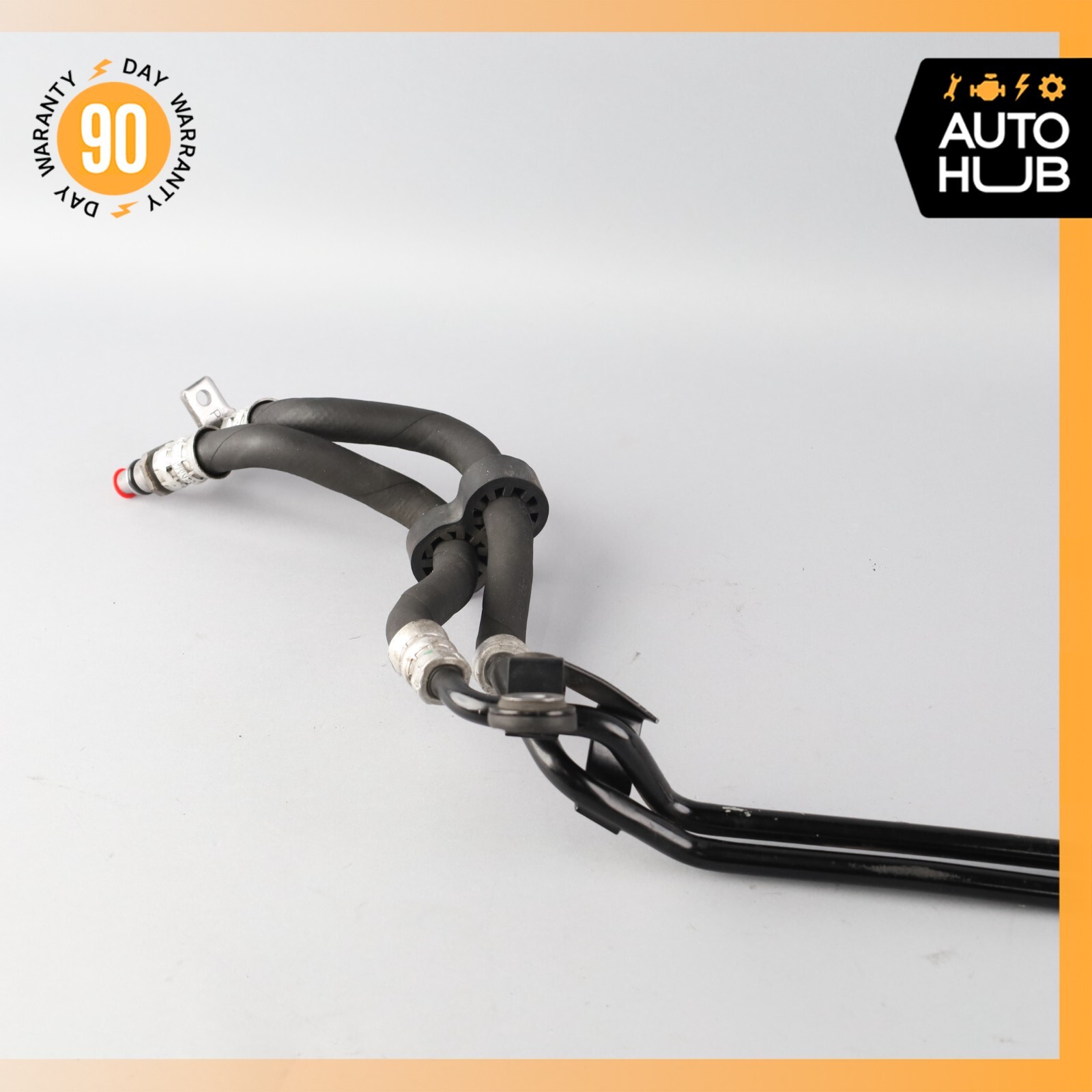 03-13 Bentley Flying Spur Left & Right Side Transmission Oil Cooler Line OEM 63k