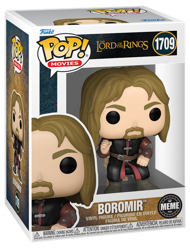 Funko POP! Películas El Señor de los Anillos #1709 Boromir (Meme) - Nuevo, Como Nuevo - Imagen 2 de 3
