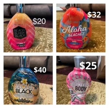 tanning bed lotion sold individually 
