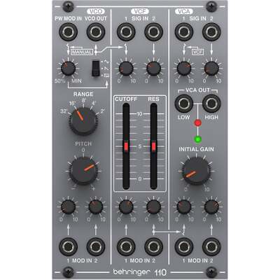 Behringer 110 VCO/VCF/VCA Eurorack Module