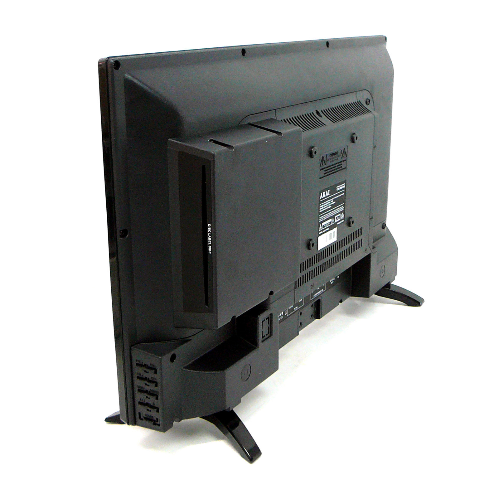 24" AKAI FULL HD DIGITAL LED TV DVD PLAYER COMBO 12v 240v CARAVAN HOME