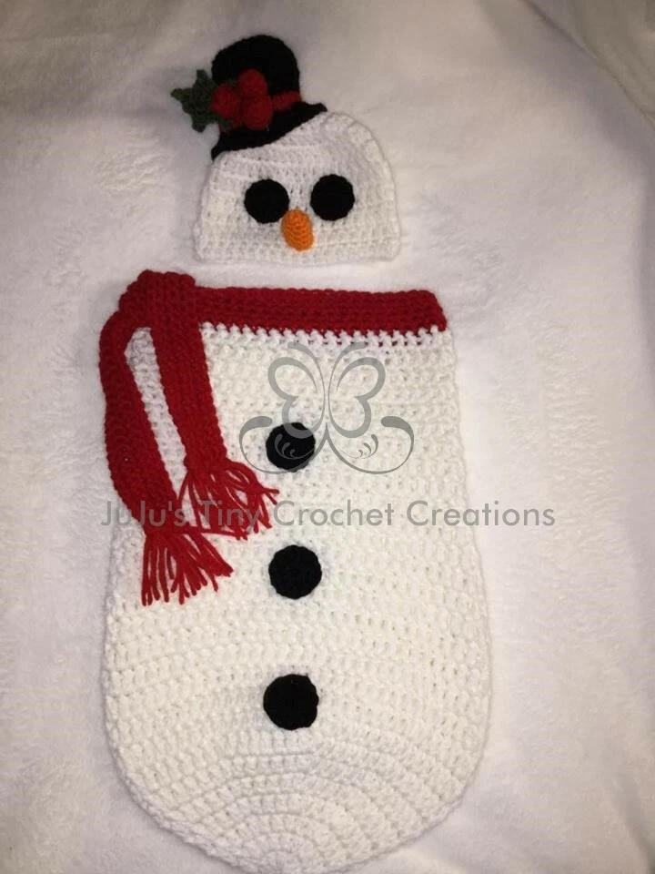 Bebé Muñeco de Nieve Mujer de Nieve Halloween Navidad Disfraz Foto utilería Baby Shower Regalo Foto 3 de 4