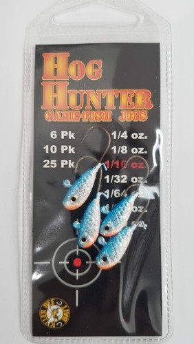 4 Hog Hunter Glitter Scale Jig 1/16 oz Erie Dearie Bait Holder✨ Crappie Jigs - Picture 8 of 17