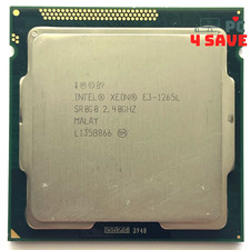 Intel Xeon E3-1265L 2.4GHz 4-Core LGA1155 Server Workstation CPU Processor SR0G0