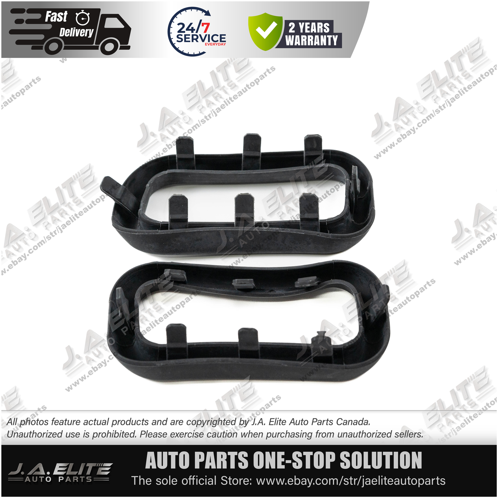 2pcs Genuine Dashboard Panel Gaskets for Maserati Quattroporte(2013+) 673001399