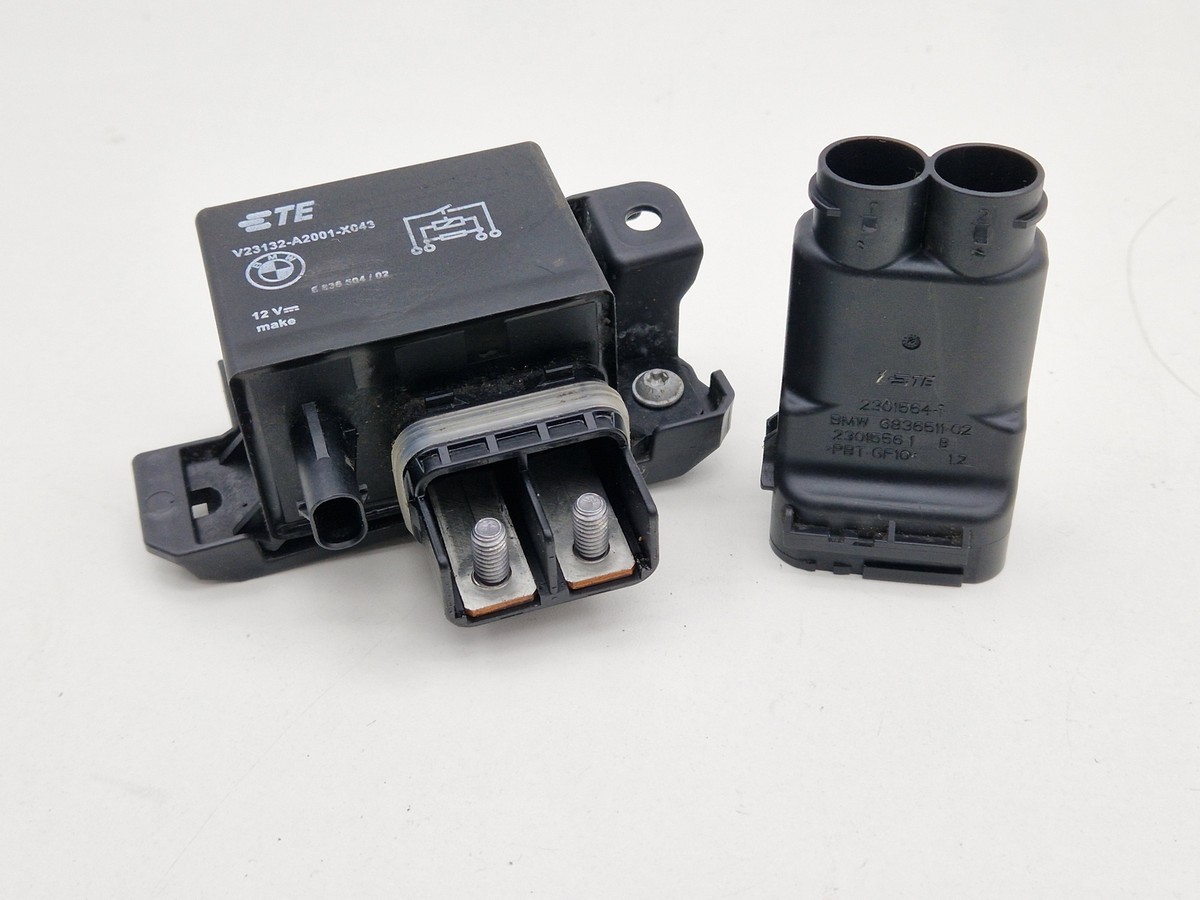 BMW 1 2 3 4 5 6 7 8 X SERIES COOLANT FAN RELAY 2019 6836504  