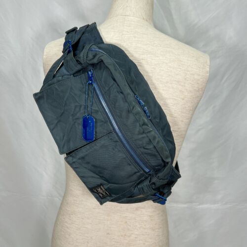 Yoshida PORTER RIDE ALUMINUM BUCKLE Shoulder bag Navy Nylon unisex - Picture 1 of 21