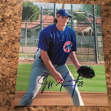 Jeff Samardzija Signed 8 x 10 Photo Chicago Cubs Autograph
