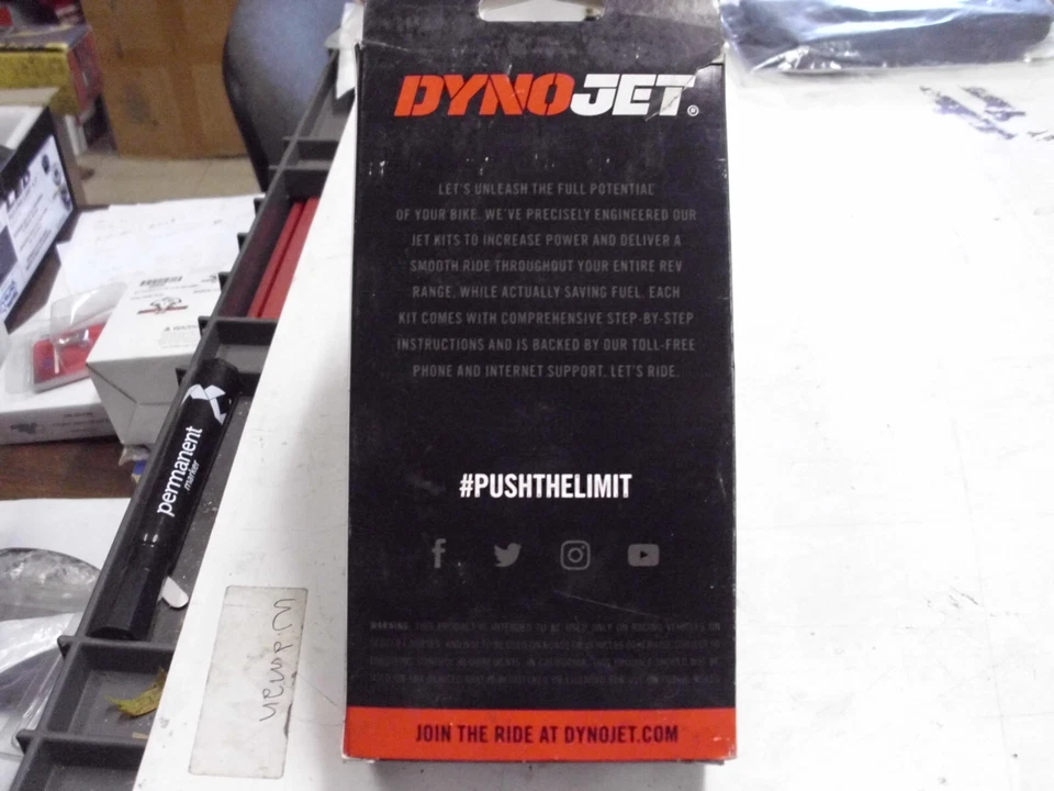 Harley Davidson Dynojet 8120.001, 1999 doble cámara 88 modelos de carburador Foto 3 de 4