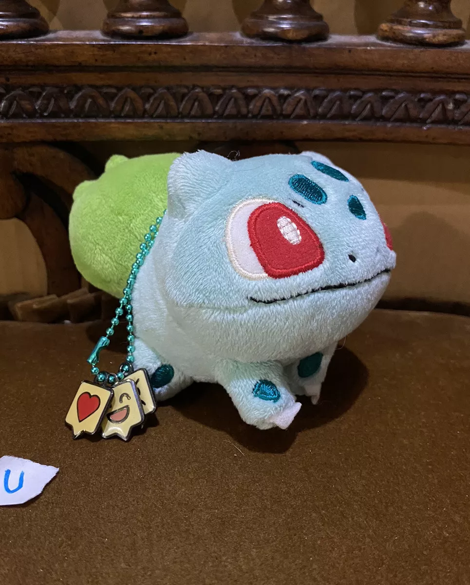 RARE Walky Bulbasaur Pokemon Center Japan Mascot 4 Keychain Plush