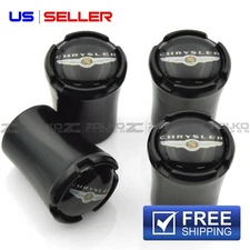 VALVE STEM CAPS WHEEL TIRE BLACK - US SELLER VT30