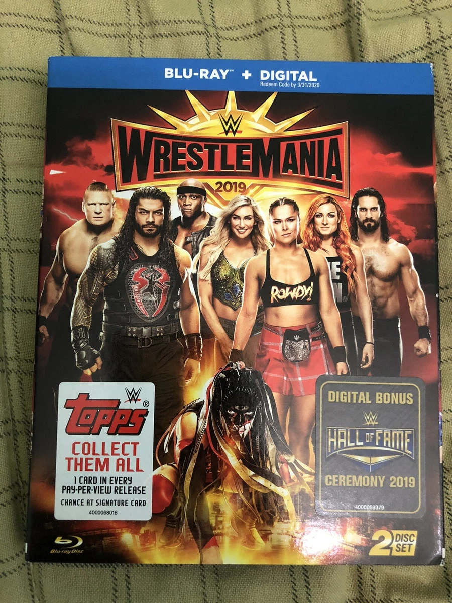 WWE WrestleMania 35 DVD 53 OFF feban.is