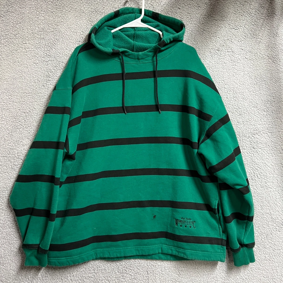 Vintage Gap Hoodie Adult XL Striped Green and Black Oversized | eBay