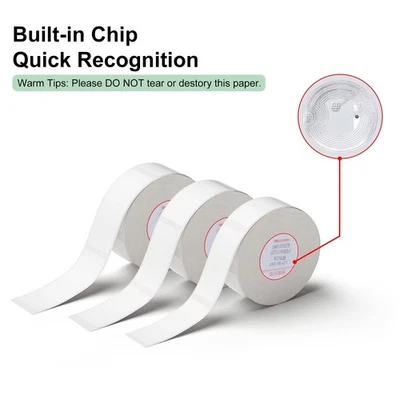 Niimbot Thermal Label Rolls 12x40 15x30 15x50mm For Machines D11 D110 D101 H1S