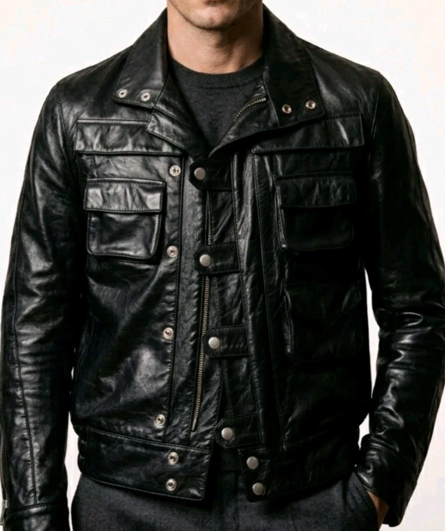 Givenchy Leather Outer Shell Coats, Jackets & Vests for Men for