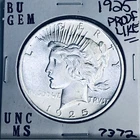 1925 P BU GEM PEACE SILVER DOLLAR UNC MS+++ U.S. MINT RARE COIN 7372