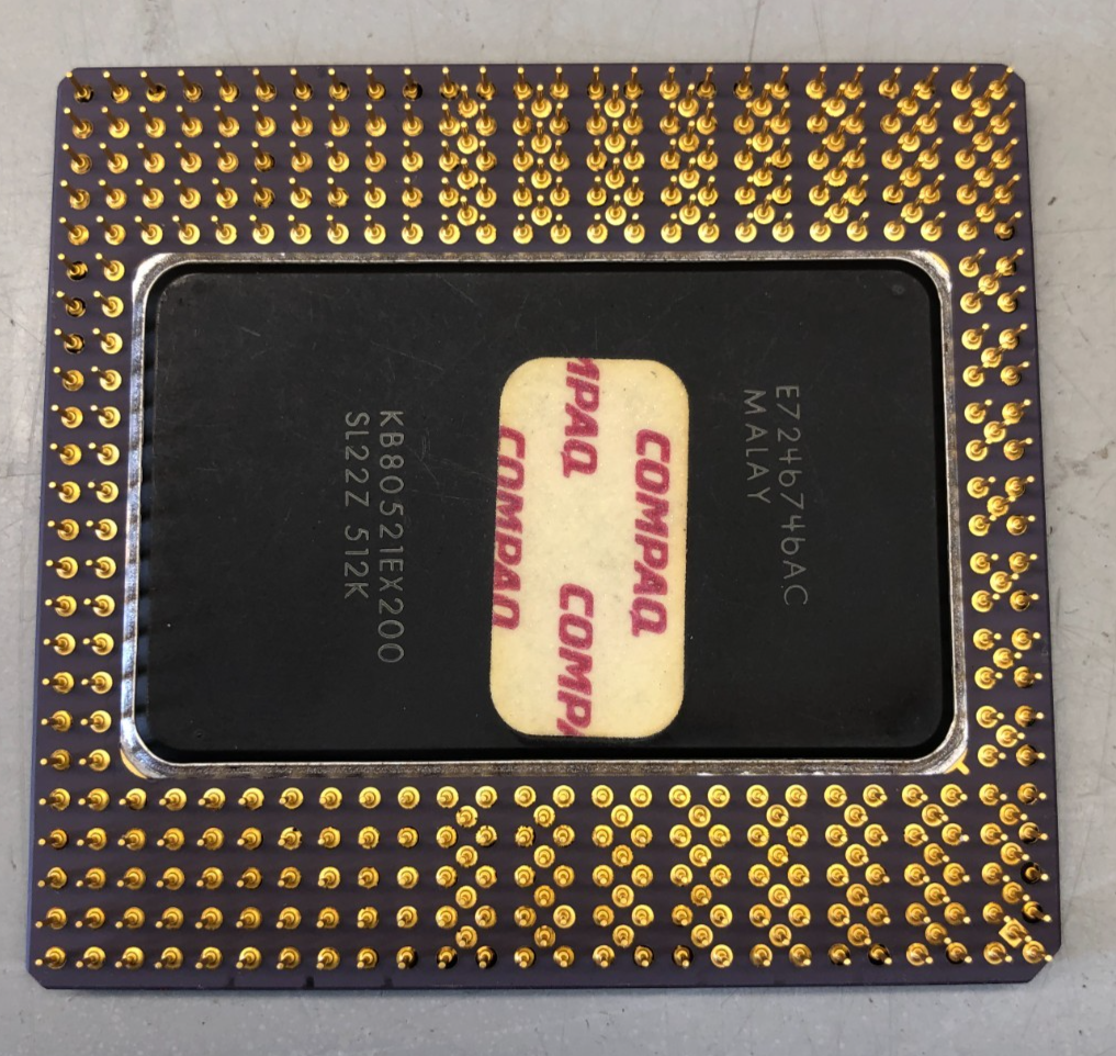 Intel Pentium Pro 200 MHz 512K L2 Socket 8 CPU Processor