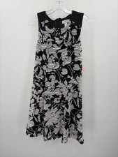 Pre-Owned Loft Black Size 4 Short Sleeveless Dress
