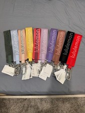 Lot of 10 Lululemon Never Lost Key Chains