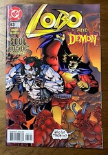 Lobo #64 DC Comics Modern Age low print run Scarce light moisture damage ow vfnm