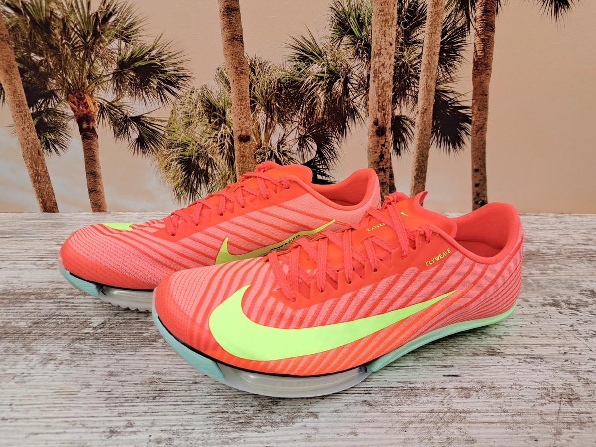 Nike Air Zoom Maxfly 2 Bright Crimson Washed Coral Men’s Size 8.5 FD8395-600 Nike Air Zoom Maxfly 2 Bright Crimson Washed Coral Men Track  main image 4