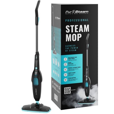 PurSteam Professional Steam Mop | Multi-Surface Floor Cleaner for Hardwood Ti...