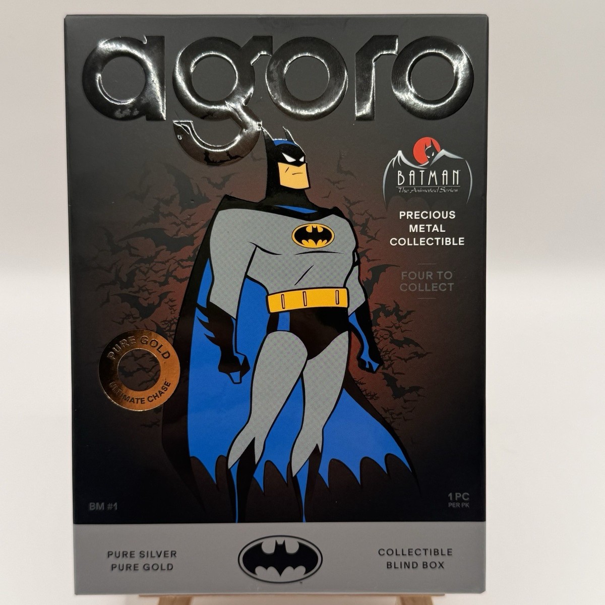 Agoro DC Batman The Animated Series Blind Box 1/2 Oz .999 Silver Or Gold SEALED