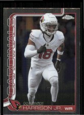 2025 Topps Chrome Football Base Near Mint Marvin Harrison Jr. #1