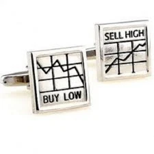 Buy Low Sell High Stockbroker Wall Street Trader in a Presentation Gift Box P...
