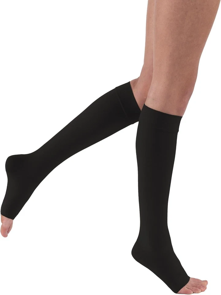 Relief Graduated Compression Socks - Black, X-Large - Image 3 of 4