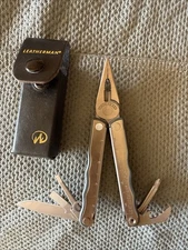 Leatherman Kick Multi-Tool with Leather Sheath Date Code 0408