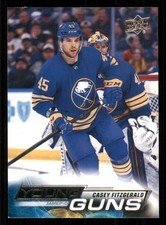 2022-23 Upper Deck #498 Casey Fitzgerald Young Guns RC