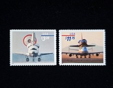 U.S. Scott 3261-3262 Set Space Shuttle Landing/Space Shuttle Piggyback MNH