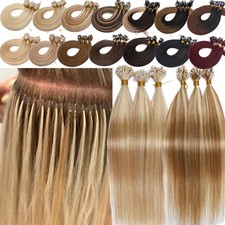 Microlink Loop Beads Human Hair Extensions Micro Ring Real Remy Hair 150g Thick