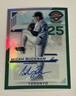 Micah Bucknam 2025 Panini Prospect Edition Auto Green Prizm No. 142