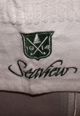 NEW DEVANT SPORT TOWELS Polyester & Cotton Caddie Towel SEAVIEW GOLF RESORT NJ