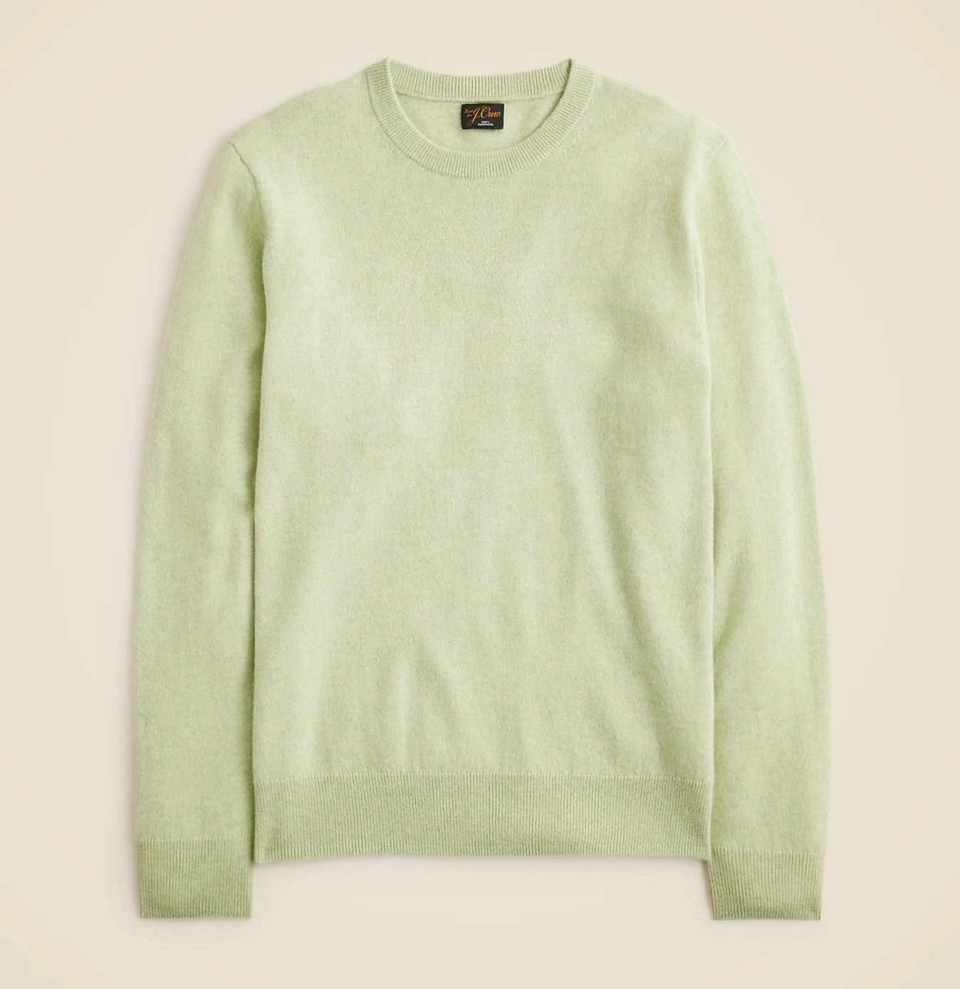 J Crew Cashmere Sweater Mens Pistachio Green Crewneck (Various Sizes)