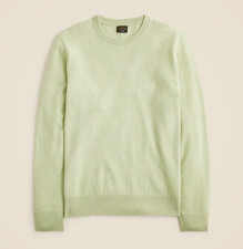 J Crew Cashmere Sweater Mens Pistachio Green Crewneck Various Sizes 