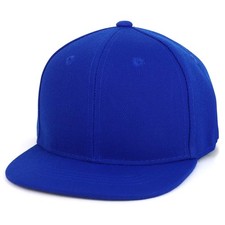 Trendy Apparel Shop Infant to Toddler Kid's Plain Structured One Size, Royal