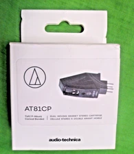 GENUINE AUDIO TECHNICA  AT81CP  CARTRIDGE NEW IN ORIGINAL CONTAINER FROM JAPAN