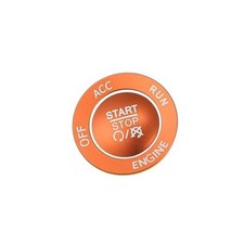Engine Start Stop Button Cover Kit One Click Push Start Button Trim Sticker